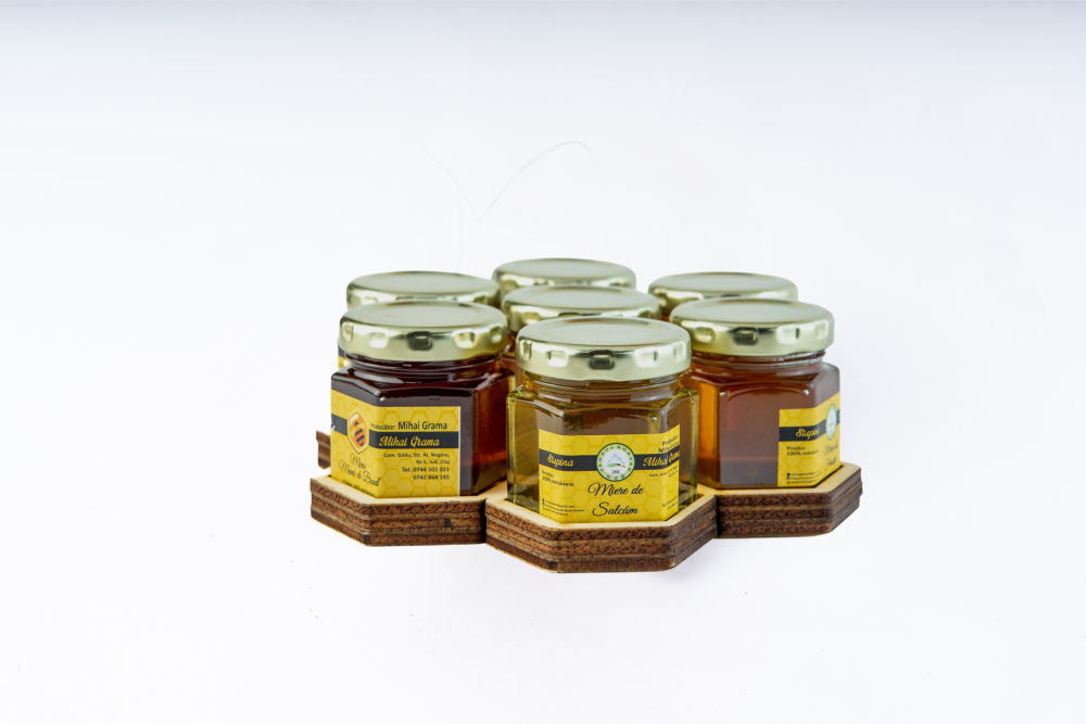Set cadou-7 tipuri de miere