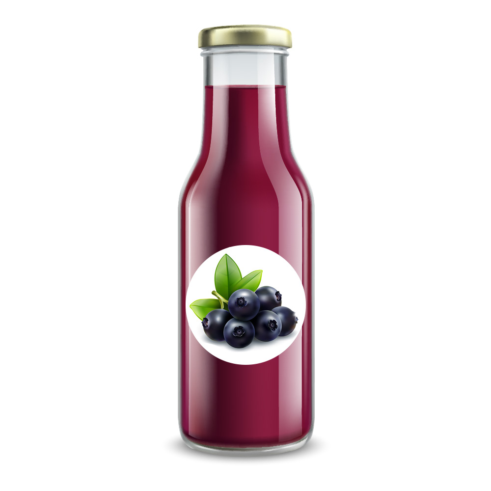 Suc de afine și aronia